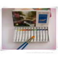 artist quality oil colour, 12ml 12colors non toxic oil painting, art drawing coloring set